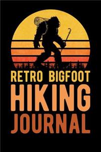 Retro Bigfoot Hiking Journal