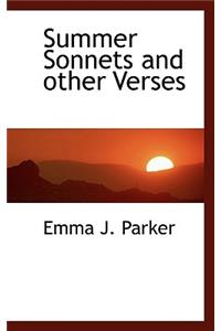 Summer Sonnets and Other Verses