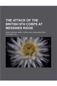 The Attack of the British 9th Corps at Messines Ridge