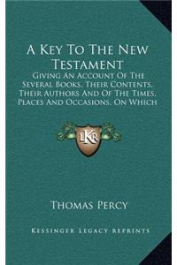 A Key to the New Testament