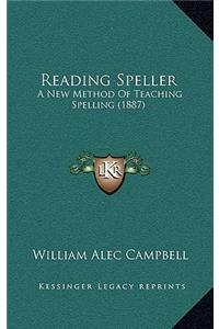 Reading Speller