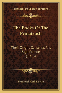 Books of the Pentateuch