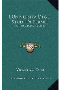 L'Universita Degli Studi Di Fermo