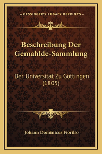 Beschreibung Der Gemahlde-Sammlung