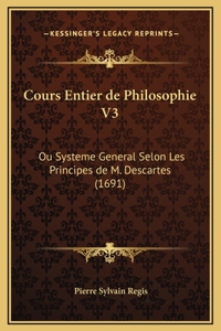 Cours Entier de Philosophie V3