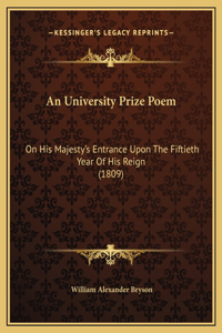 An University Prize Poem