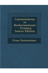 Commentarius in Deuteronomium