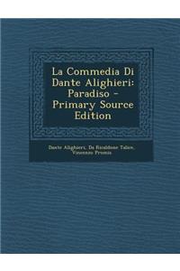 Commedia Di Dante Alighieri