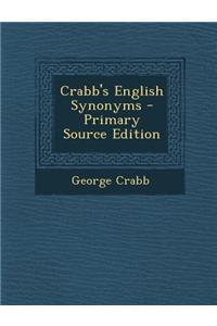 Crabb's English Synonyms