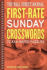 Wall Street Journal First-Rate Sunday Crosswords