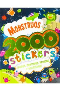 Monstruos 2000 Stickers