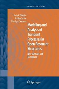 Modeling and Analysis of Transient Processes in Open Resonant Structures