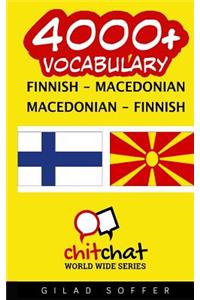 4000+ Finnish - Macedonian Macedonian - Finnish Vocabulary