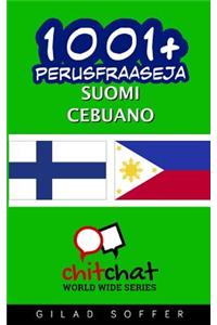 1001+ Perusfraaseja Suomi - Cebuano