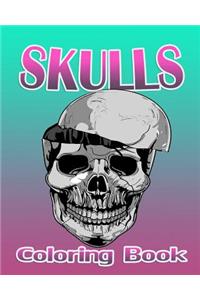 Skulls (Coloring Book)