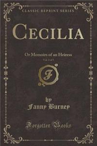 Cecilia, Vol. 3 of 5