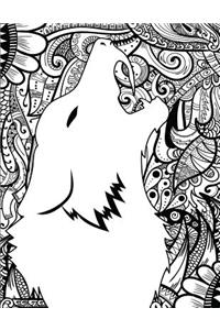 Take A Journey - Wolf Theme Journal Notebook