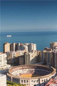 Aerial View of Malaga with Malagueta Bullring in Andalusia Spain Journal