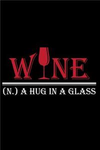 Wine. (n.) A Hug In A Glass