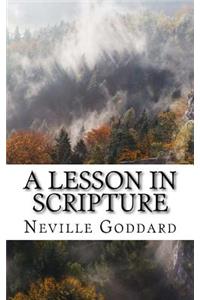 A Lesson in Scripture