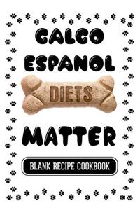 Galgo Diets Matter