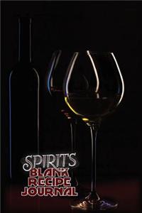 Spirits Blank Recipe Journal