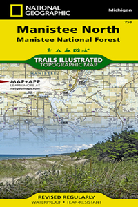 Manistee North Map [Manistee National Forest]