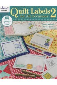 Quilt Labels for All Occasions 2