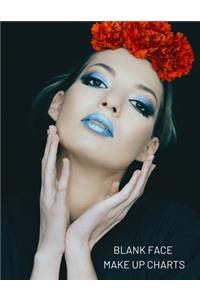 Blank Face Make Up Charts