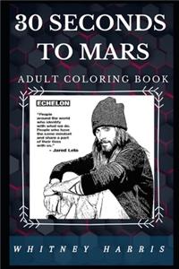 30 Seconds to Mars Adult Coloring Book