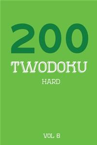 200 Twodoku Hard Vol 6