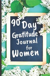 90 Day Gratitude Journal For Women