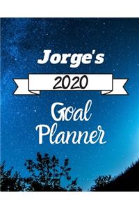 Jorge's 2020 Goal Planner