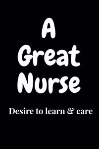 A Great Nurse