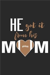 He got it from his mom