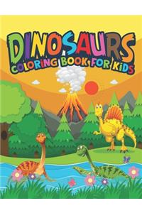 Dinosaurs Coloring Book For Kids