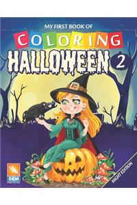 My first book of coloring - Halloween 2 - Night edition