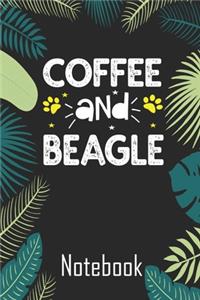 coffee and beagle Notebook