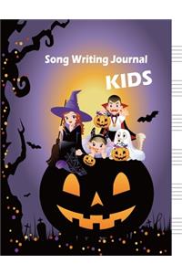 Song Writing Journal Kids