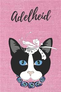 Adelheid Notizbuch DIN A5 Katze / Malbuch / Tagebuch / Journal / Geschenk