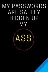My Passwords Are Safely Hidden Up My Ass