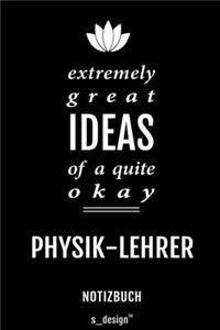 Notizbuch für Physik-Lehrer