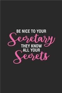 Be Nice To Your Secretary... They All Know Your Secrets