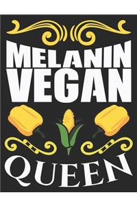 Melanin vegan queen