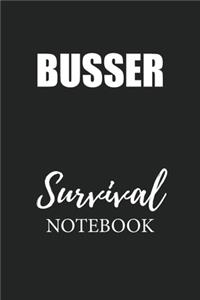 Busser Survival Notebook