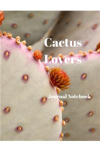 Cactus Lovers Journal Notebook