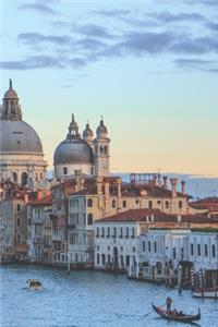 Venice Italy Grande Canale Volume 2 Travel Lined Journal, Ruled Personal Diary Notebook, Softcover Writing Notepad Gift, 120 Pages