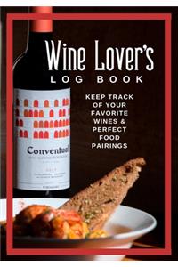 Wine Lover's Log Book