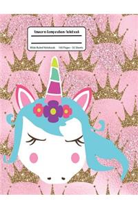 Unicorn Composition Notebook