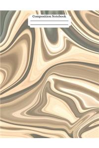 Composition Notebook Marble Design Vol 6